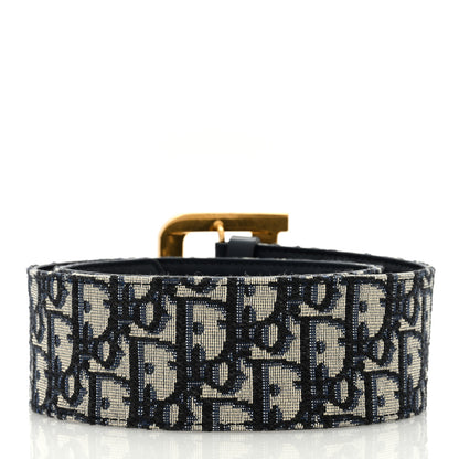 Christian Dior Oblique Diorquake Belt 75 30 Blue Multi 2 of 4