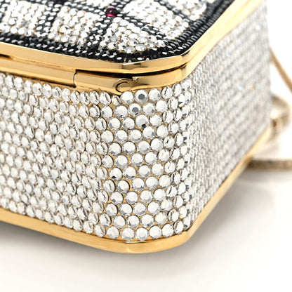 Judith Leiber Crystal Minaudiere Clutch Gold Multicolor 13 of 13