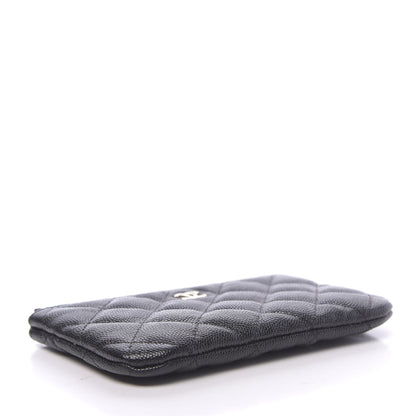 Chanel Caviar Quilted Small Cosmetic Case Black 4 of 8