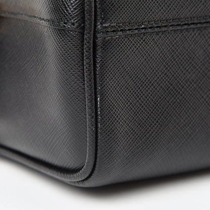 Prada Saffiano Lux Bauletto Black 11 of 12