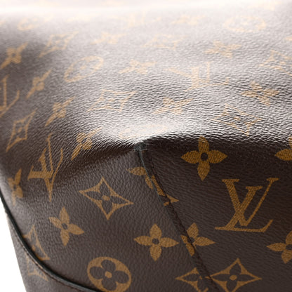 Louis Vuitton Monogram Flower Hobo Black 12 of 15