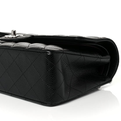Chanel Caviar Quilted Medium Double Flap Black 17 of 21