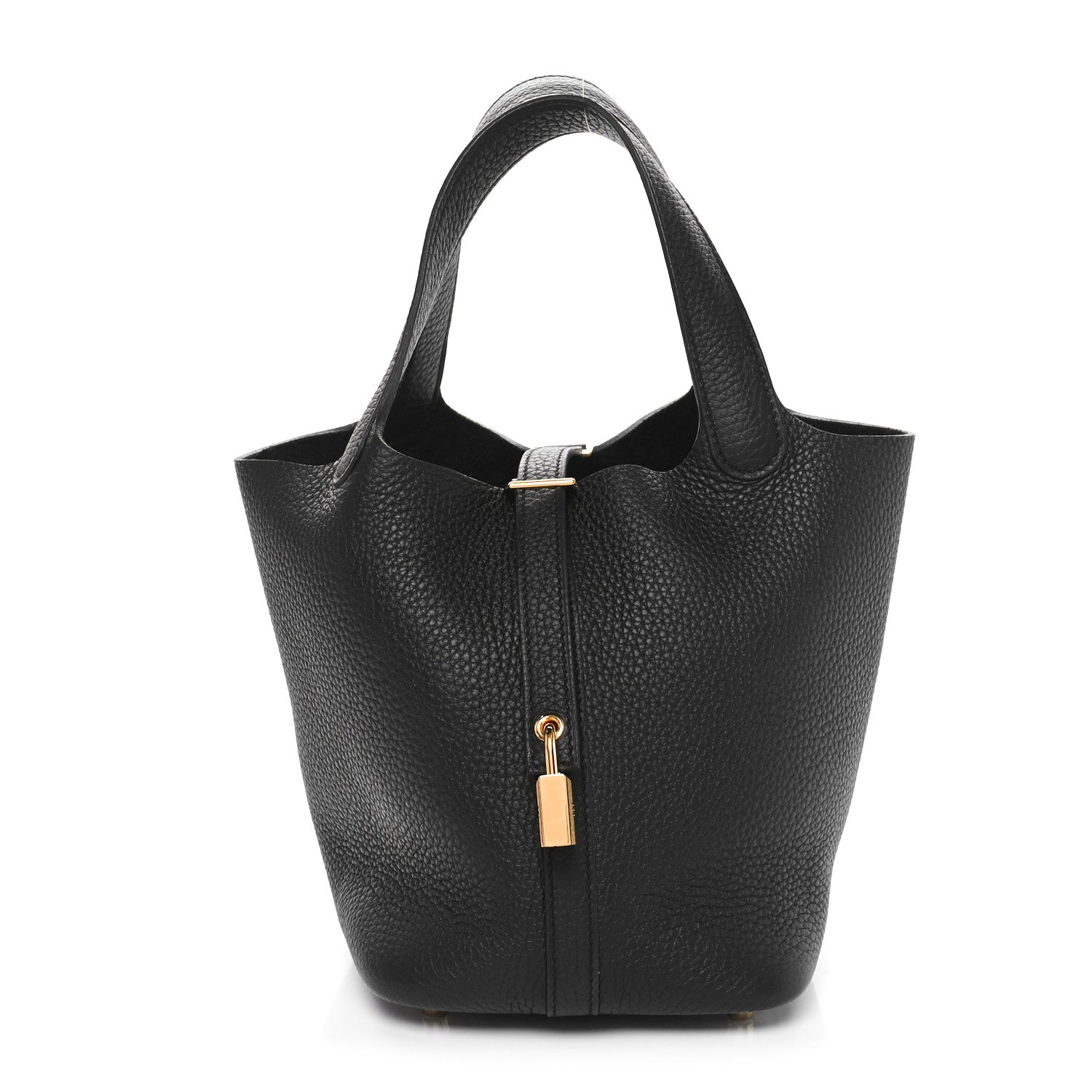 Hermes Taurillon Clemence Picotin Lock 18 PM Black 1 of 11