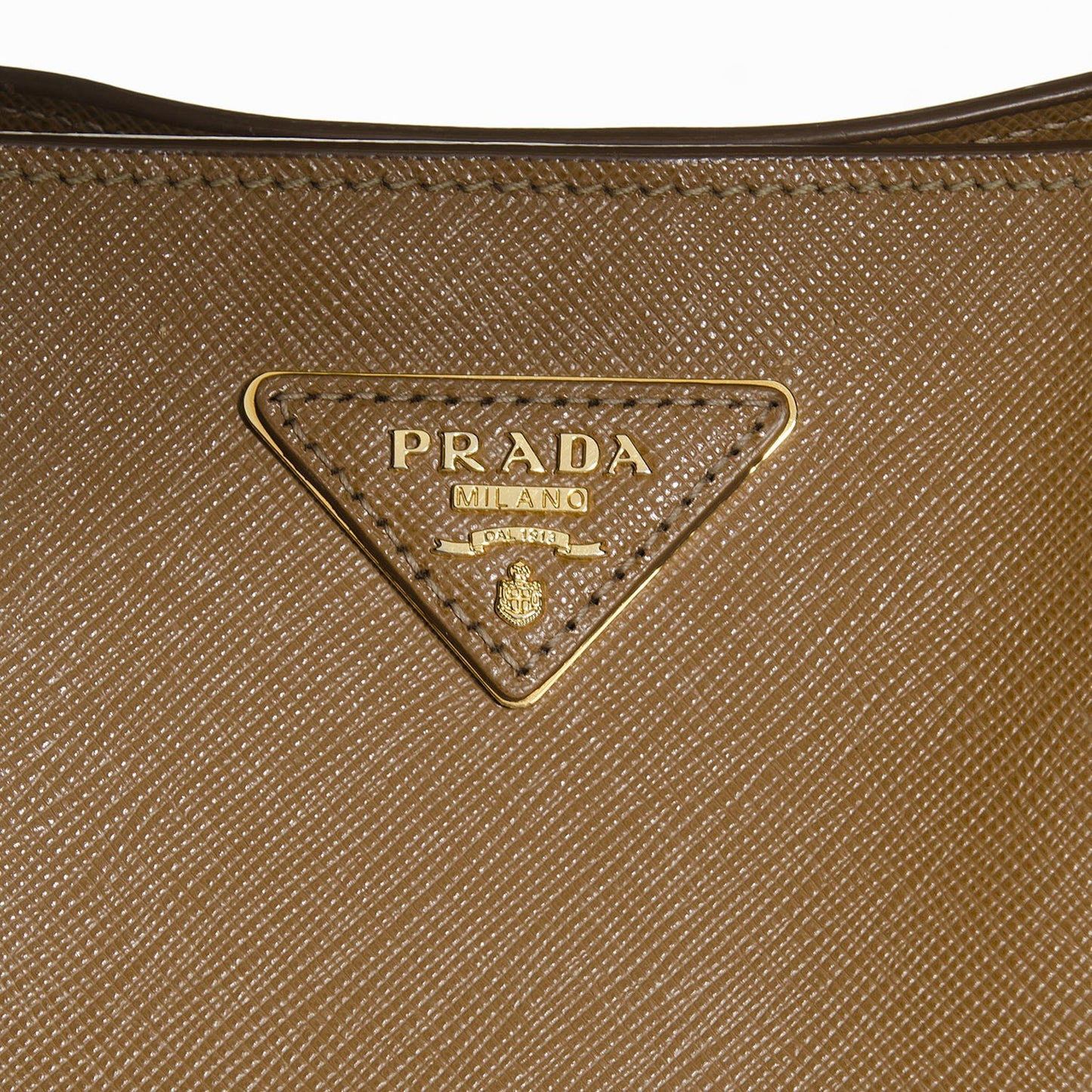 Saffiano Lux Large Tote Caramel