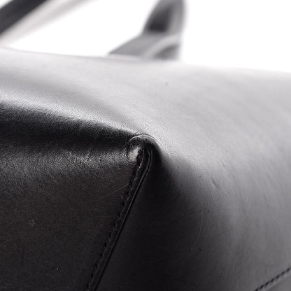 Mansur Gavriel Calfskin Small Shopping Tote Black Flamma 13 of 16