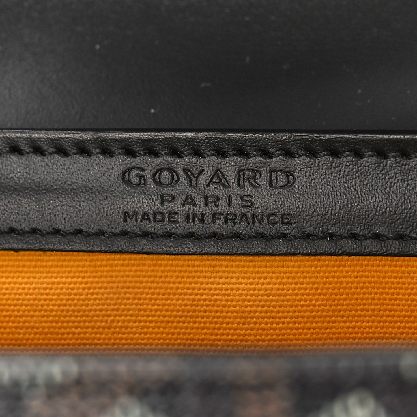 Goyardine Structure Mini Saigon Black