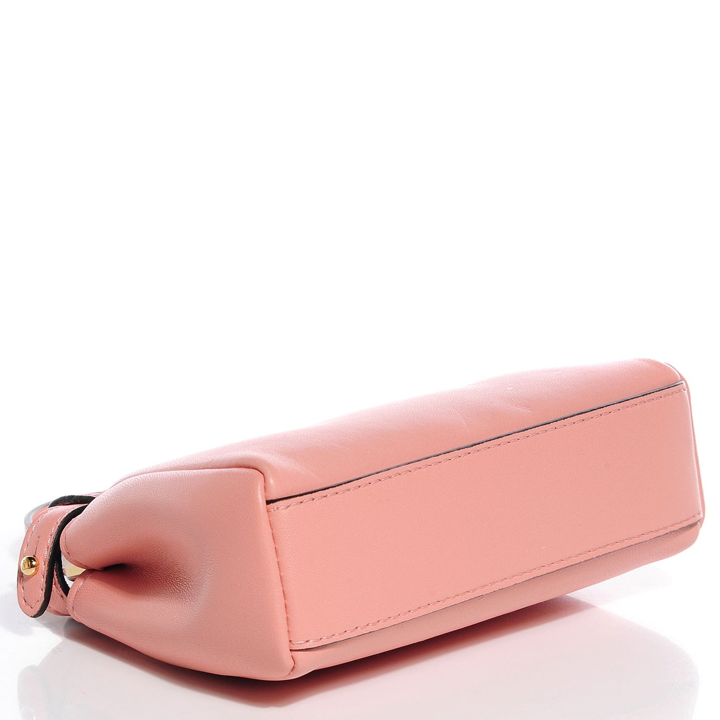 Shiny Nappa Micro Peekaboo Iconic Satchel Pink