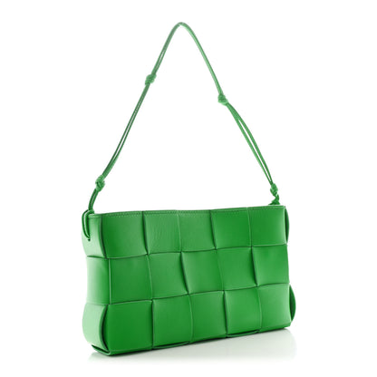 Bottega Veneta Calfskin Maxi Intrecciato Cassette Pouch On Strap Parakeet 3 of 10