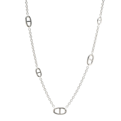 Hermes Sterling Silver Farandole Necklace 80 1 of 5