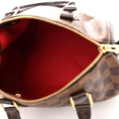 Louis Vuitton Damier Ebene Speedy Bandouliere 25 5 of 14