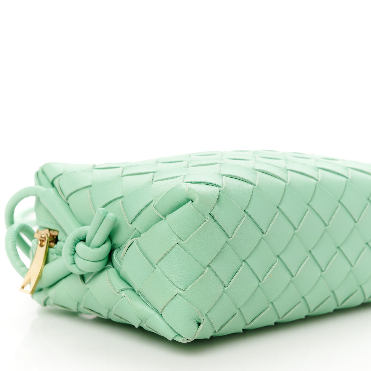 Nappa Intrecciato Mini Loop Camera Bag Siren