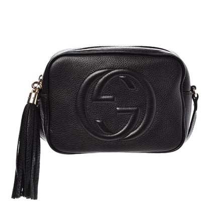 Gucci Pebbled Calfskin Small Soho Disco Bag Black 1 of 7