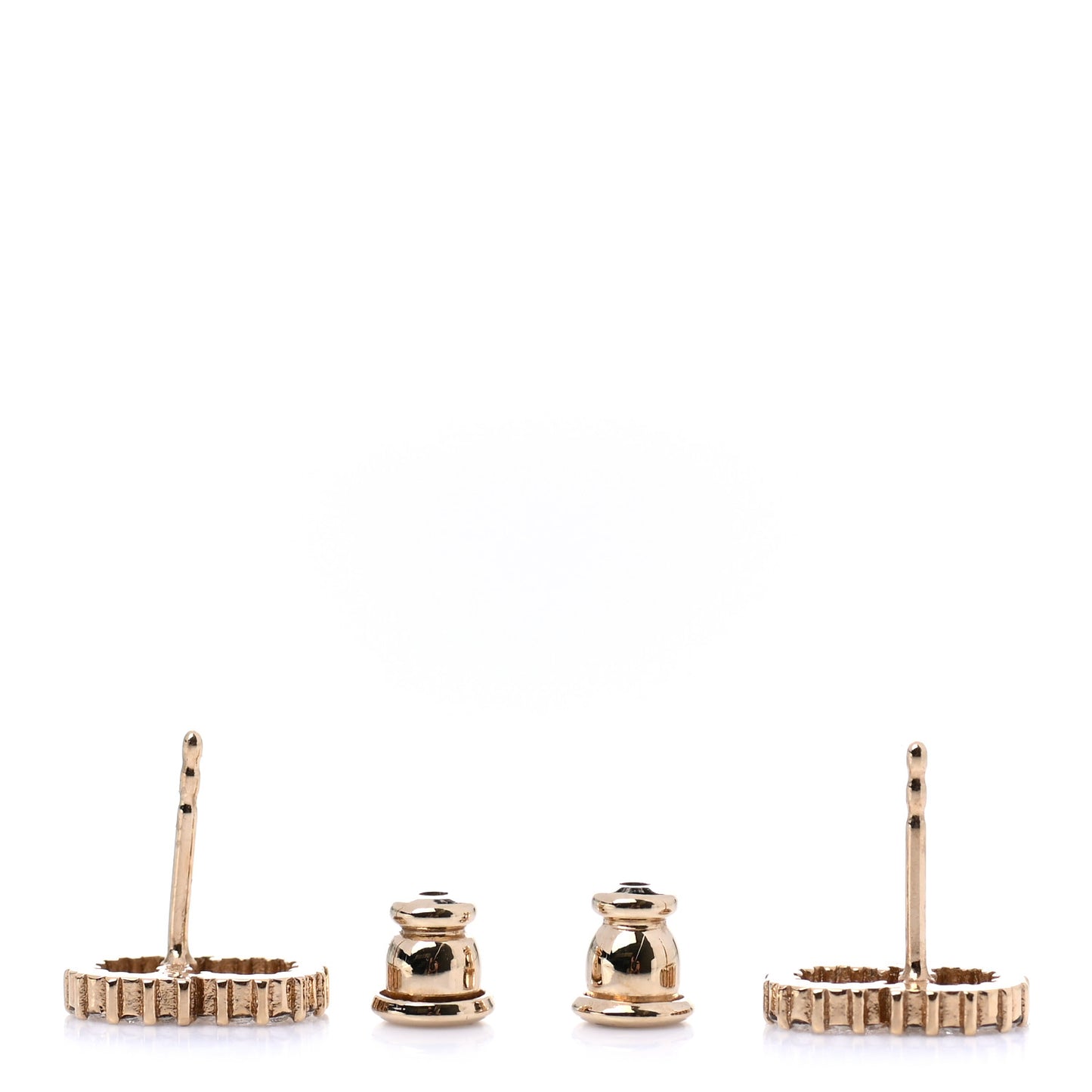 Crystal Clair D Lune Earrings Gold