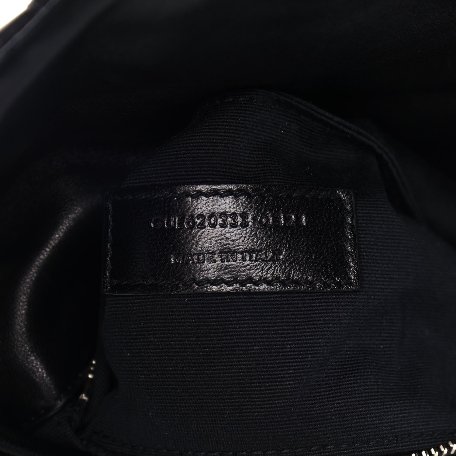 Saint Laurent Lambskin Quilted Toy Loulou Puffer Monogram Chain Satchel Black 8 of 11