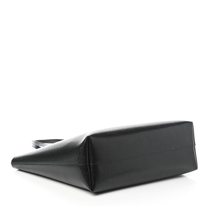 Saint Laurent Calfskin Large Shopping Tote Black 4 of 9