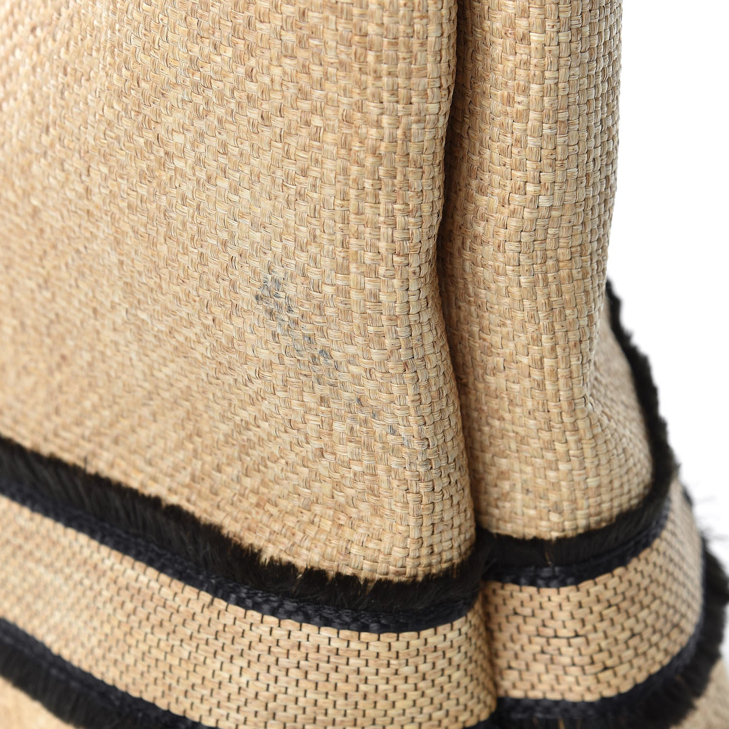 Stella McCartney Raffia Faux Leather Small Tote 11 of 11