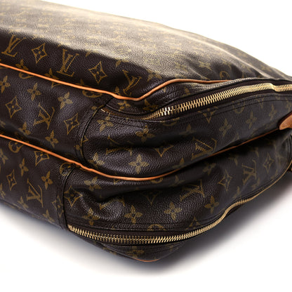 Louis Vuitton Monogram Alize 2 Compartment Luggage Travel Bag 10 of 22