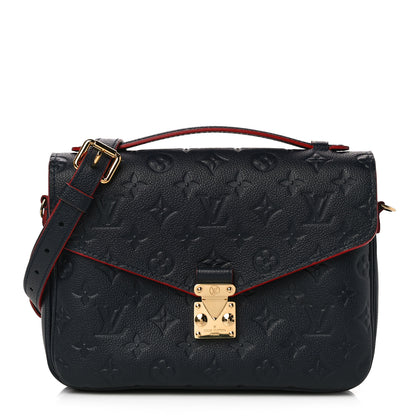 Louis Vuitton Empreinte Pochette Metis Marine Rouge 1 of 10