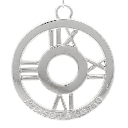 Tiffany 18K White Gold Diamond Atlas Lariat Pendant Necklace 4 of 6