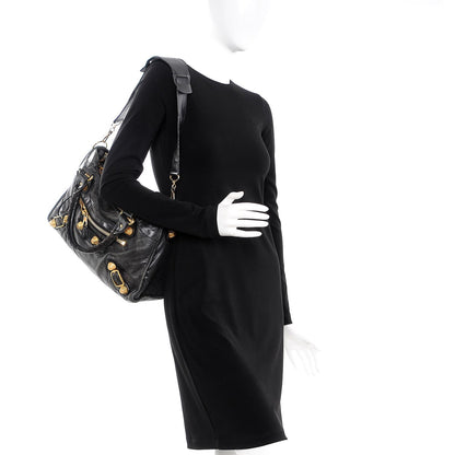 Balenciaga Agneau Giant 21 Gold Hardware City Black 2 of 6