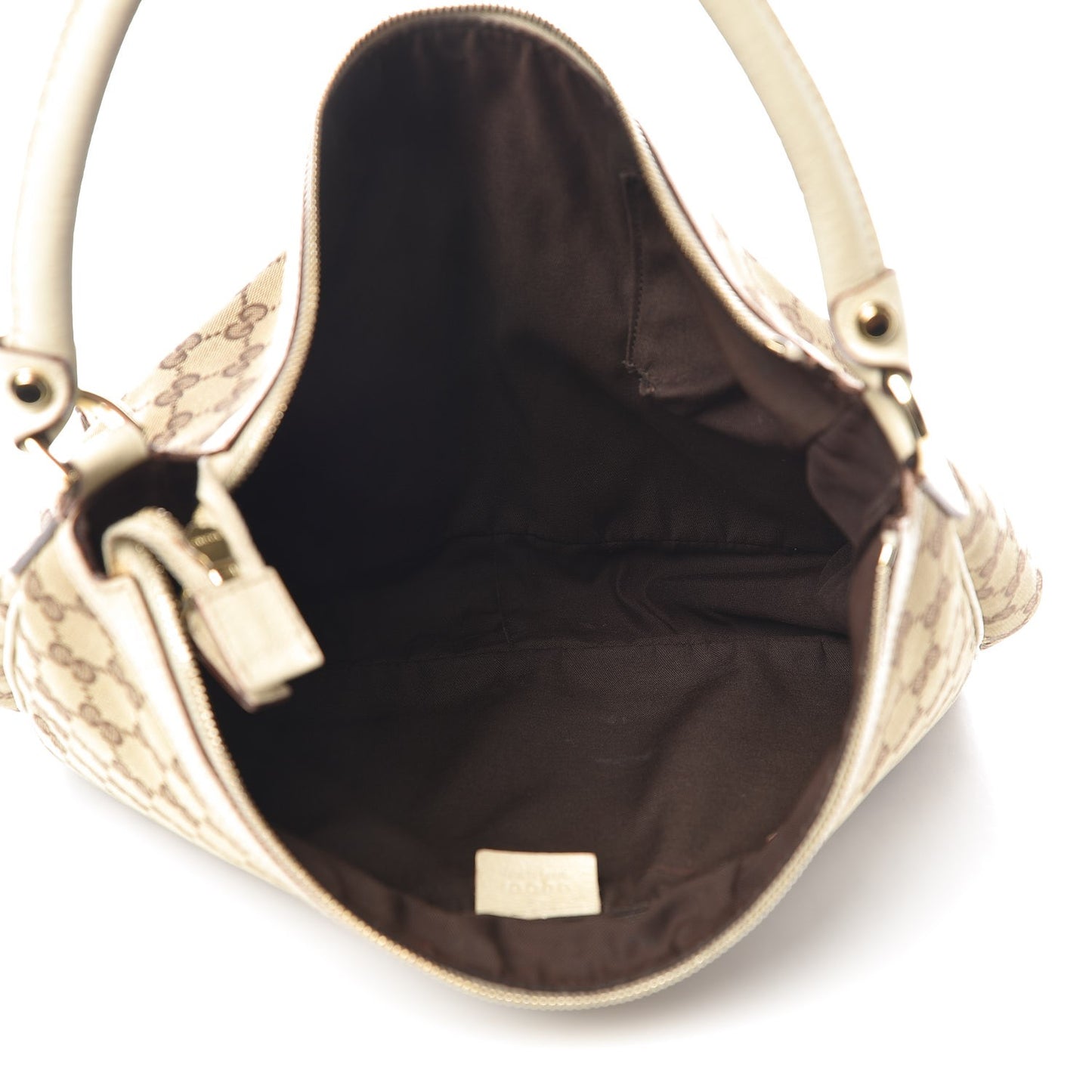 Monogram Pocket Hobo Off White