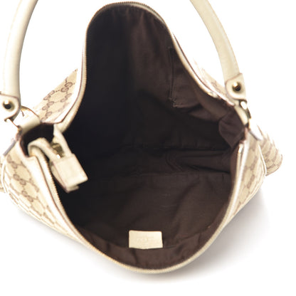 Gucci Monogram Pocket Hobo Off White 5 of 15