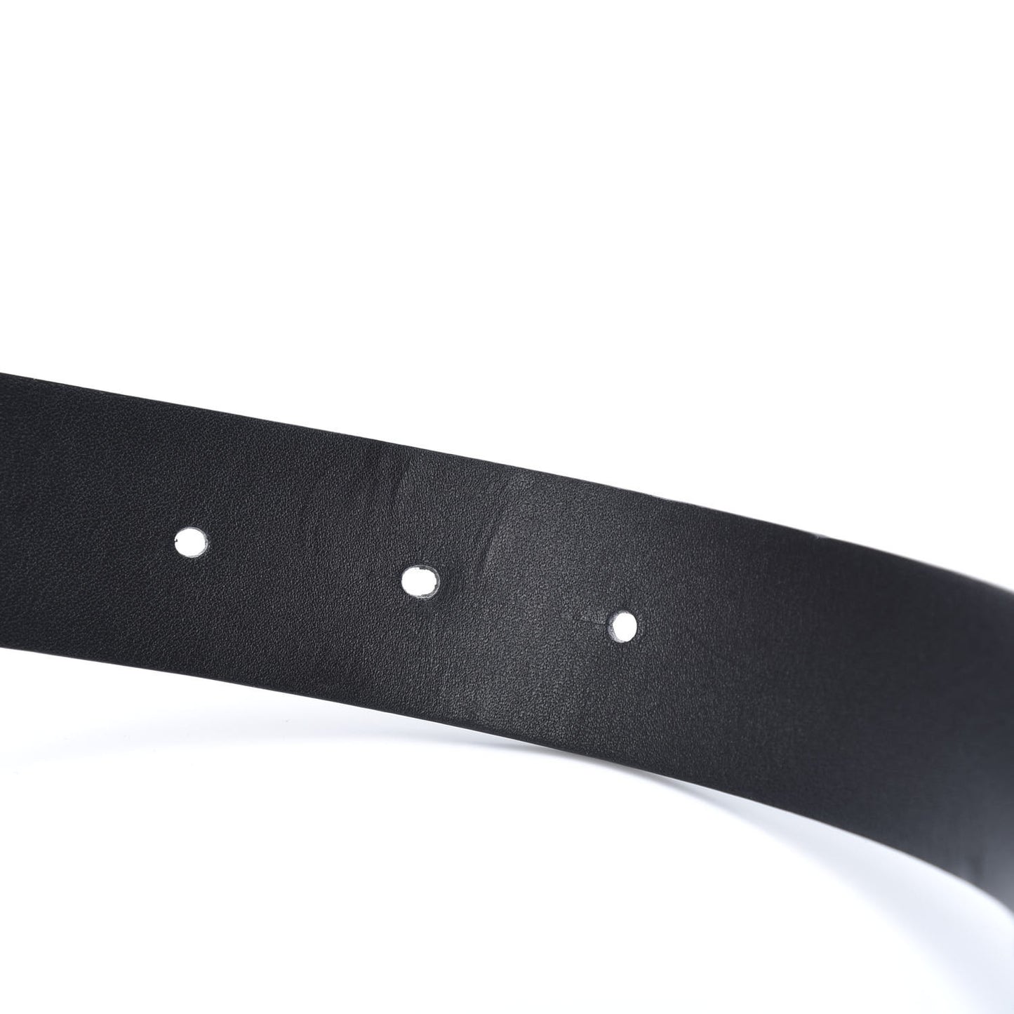 Calfskin CC Chain Belt 95 38 Black