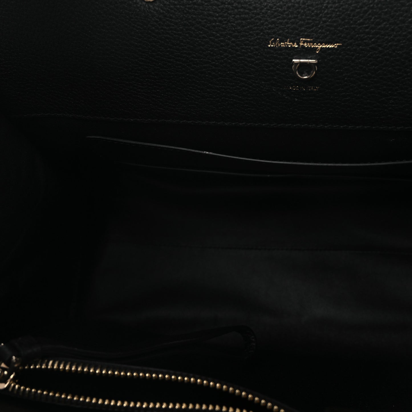 Calfskin Large Studio Bag Black