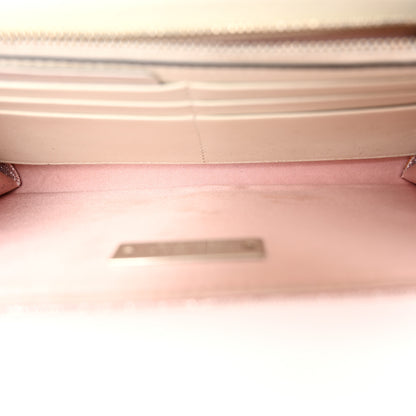 Jimmy Choo Glitter Fabric Emmie Clutch Ballet Pink 5 of 12