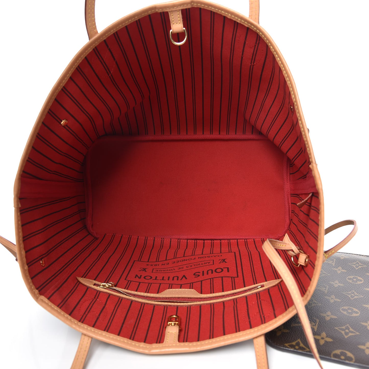 Monogram Neo Neverfull MM Cherry