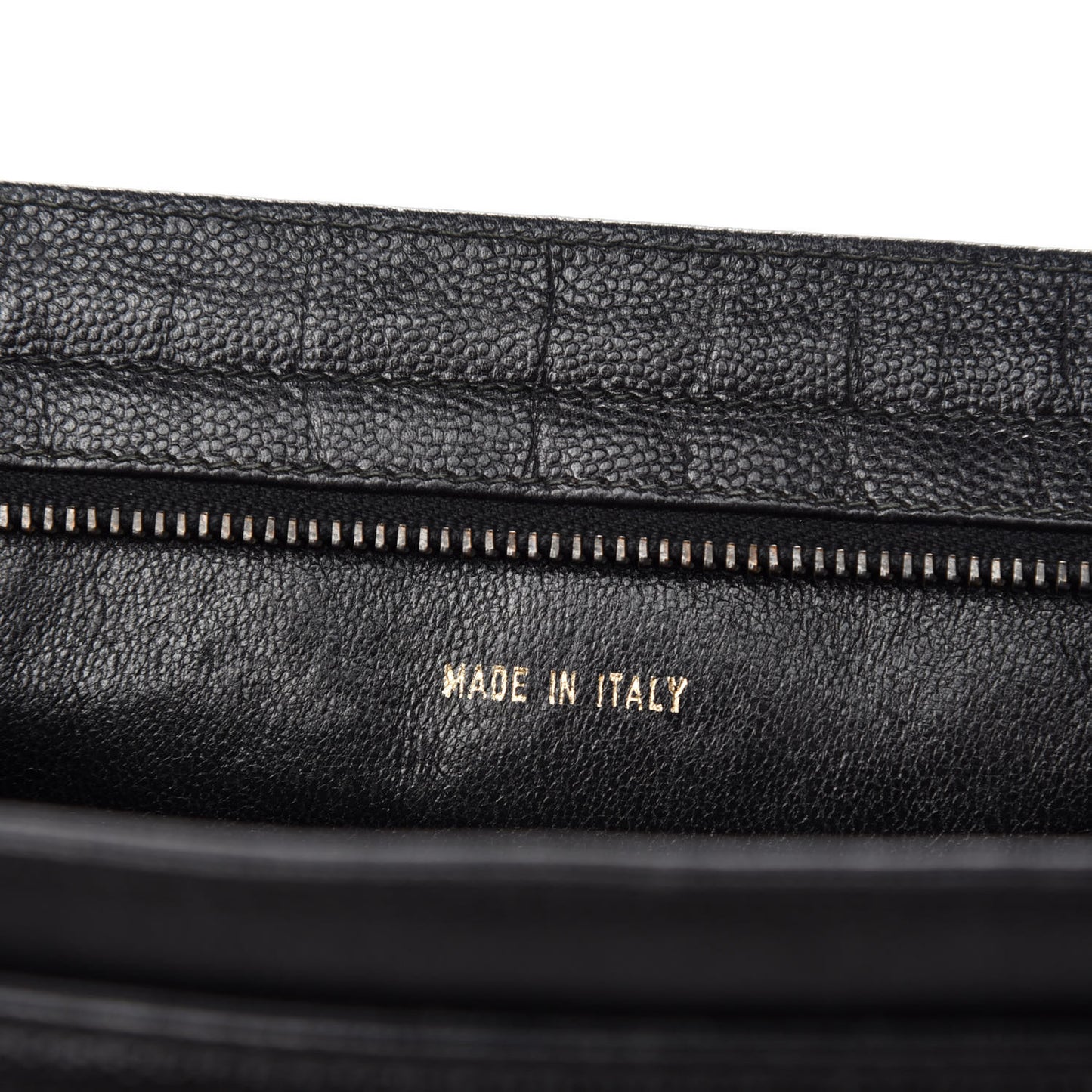 Caviar Small Shopping Tote Black