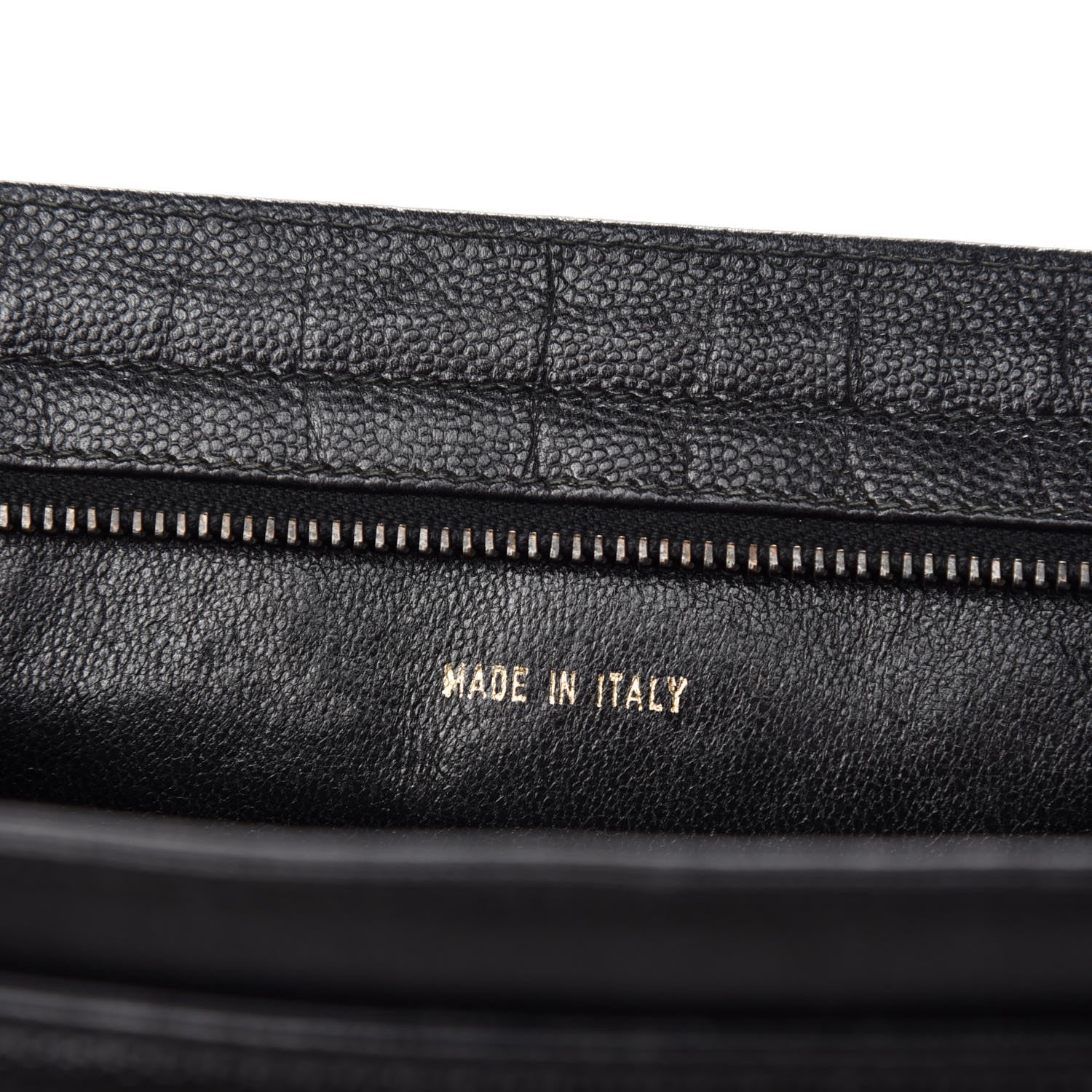 Chanel Caviar Small Shopping Tote Black 17 of 19