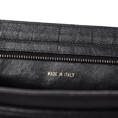 Chanel Caviar Small Shopping Tote Black 17 of 19