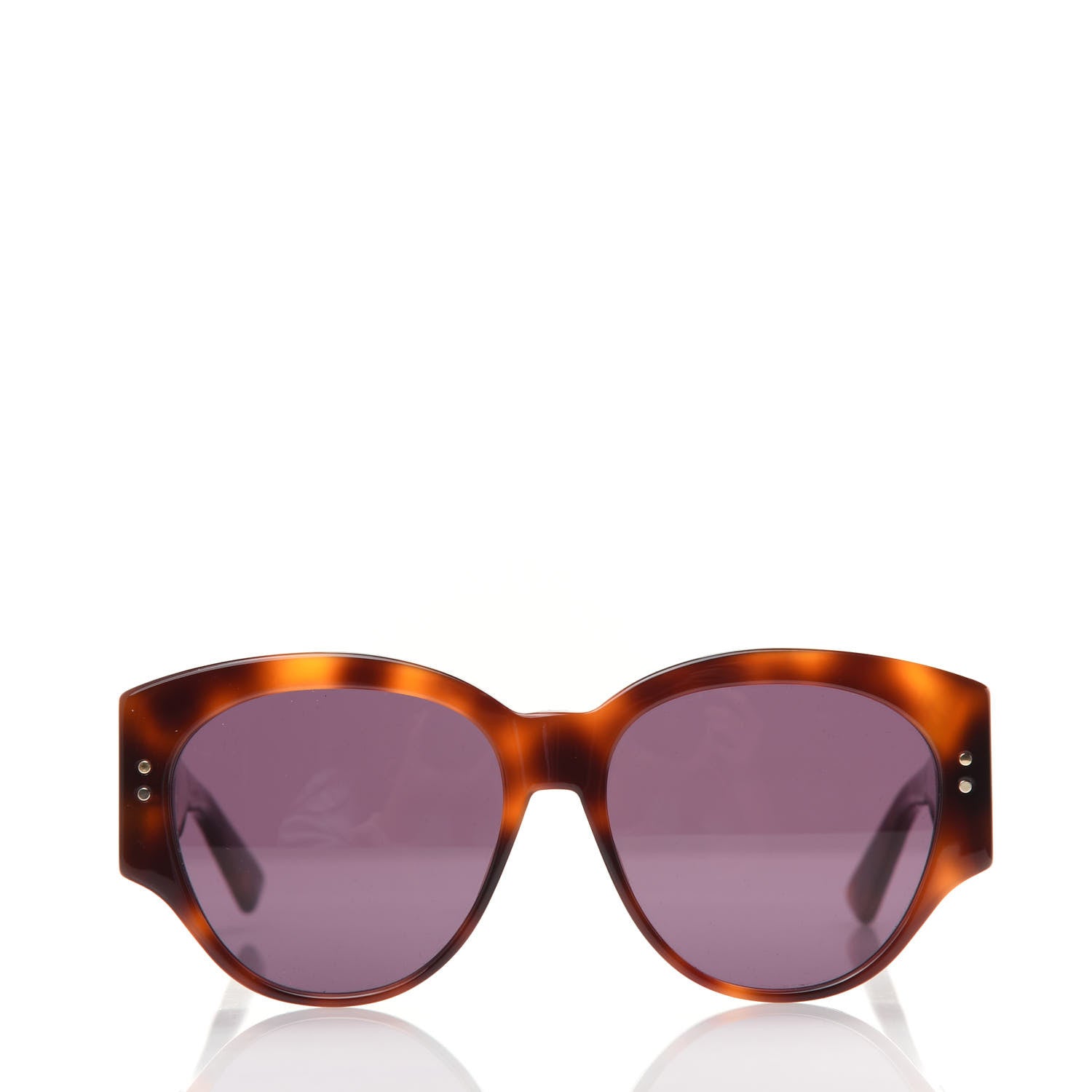 Christian Dior Acetate Lady Dior Studs 2 Sunglasses Tortoise 2 of 7
