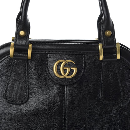 Gucci Calfskin Medium Re(Belle) Top Handle Bag Black 10 of 10