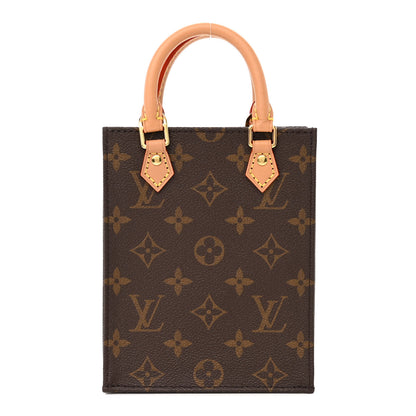 Louis Vuitton Monogram Petit Sac Plat 1 of 9