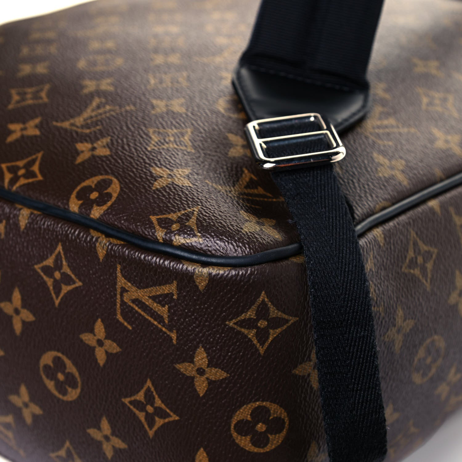 Louis Vuitton Monogram Macassar Josh Backpack 11 of 12