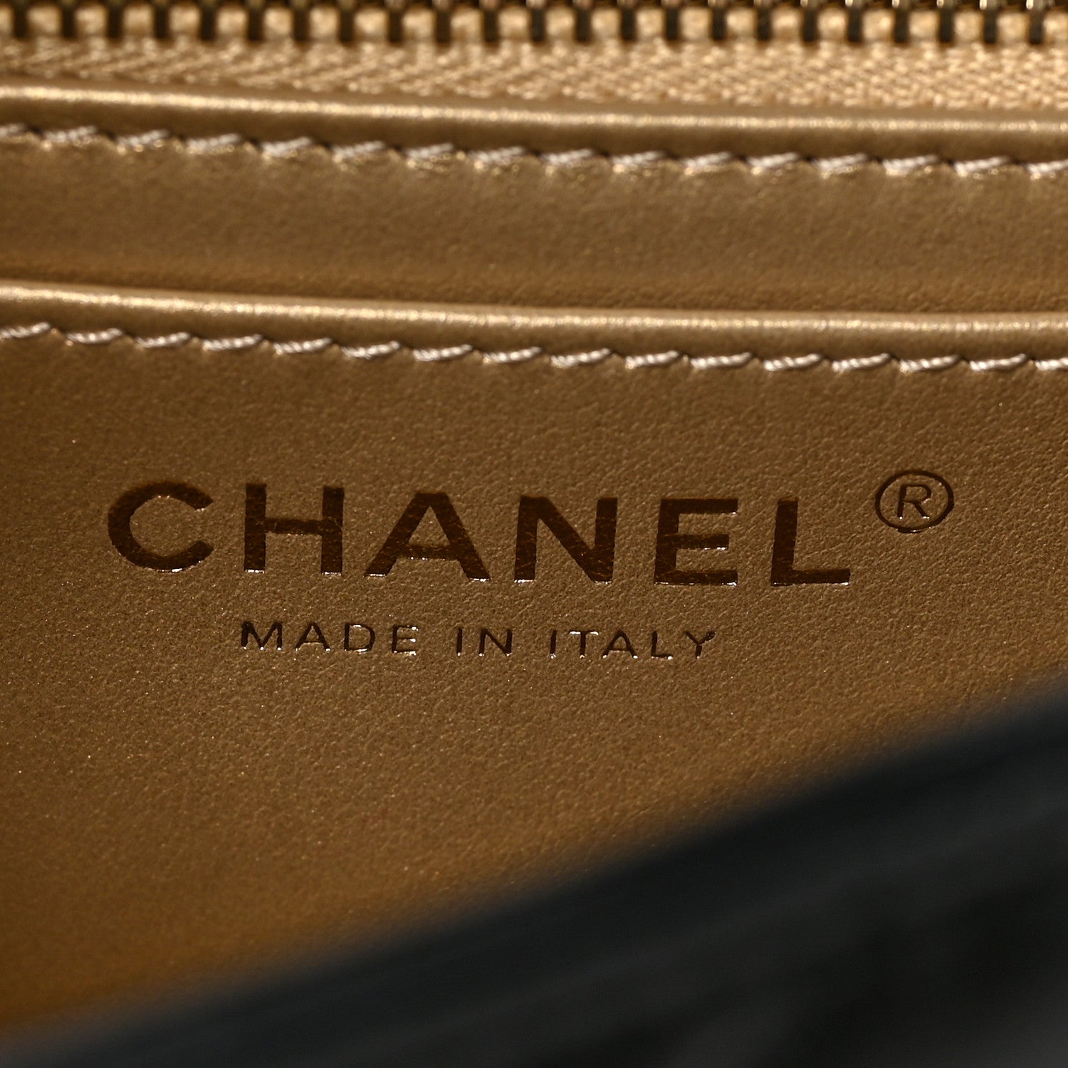 Chanel Lambskin Quilted Enamel Mini Rectangular Pearl Crush Flap Black 6 of 9
