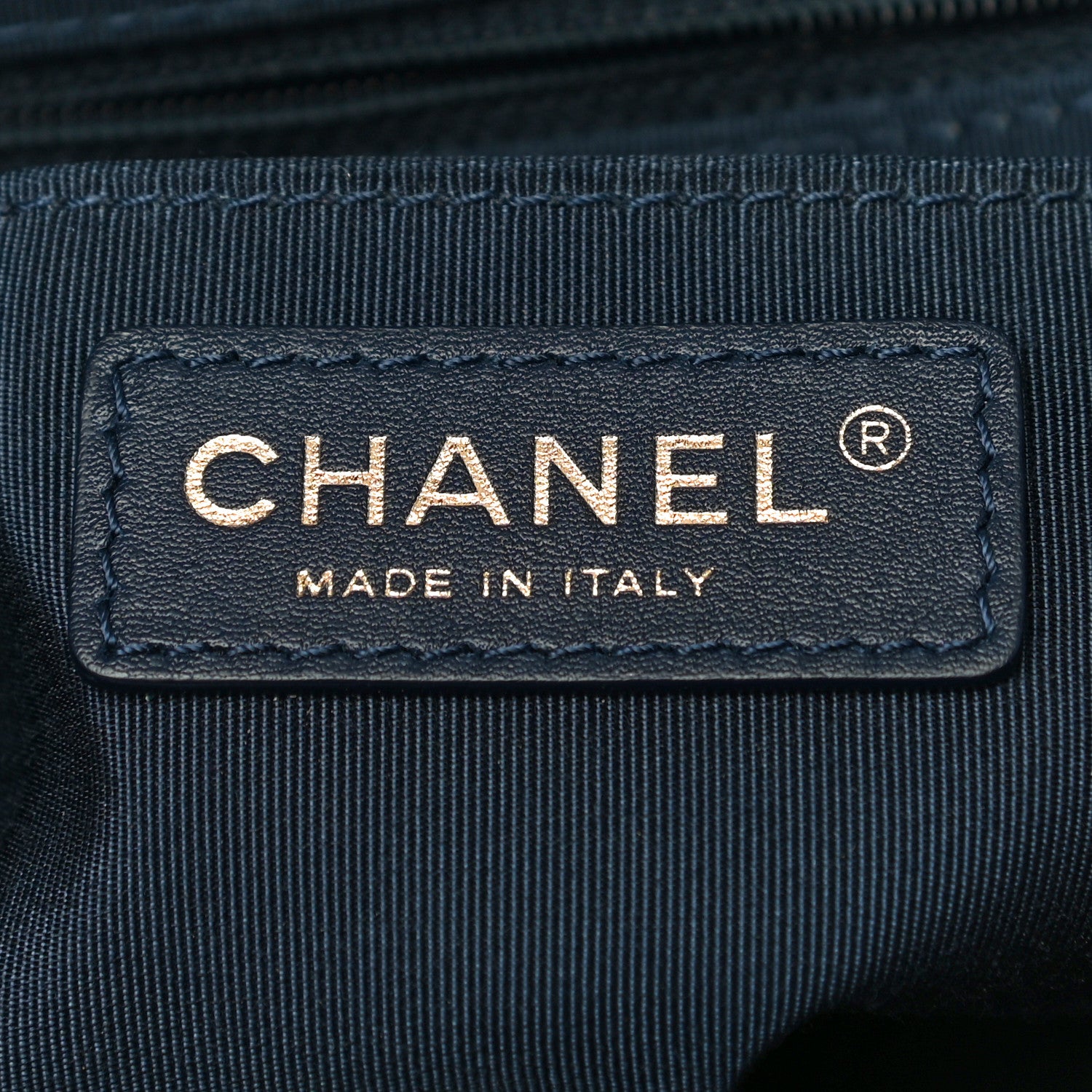Chanel Calfskin Chevron Quilted Small Urban Spirit Backpack Navy 6 of 12