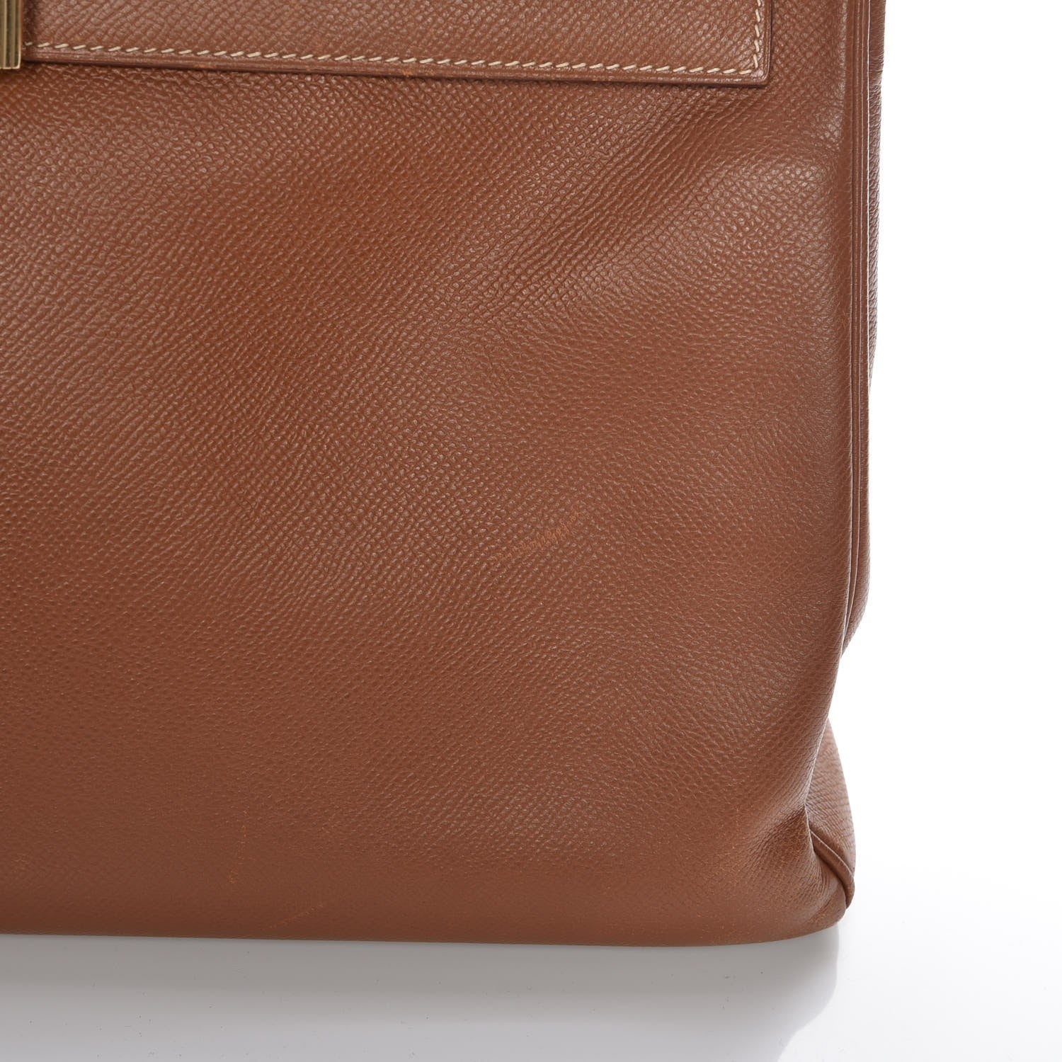 Hermes Courchevel Kelly Retourne 35 Gold 31 of 34