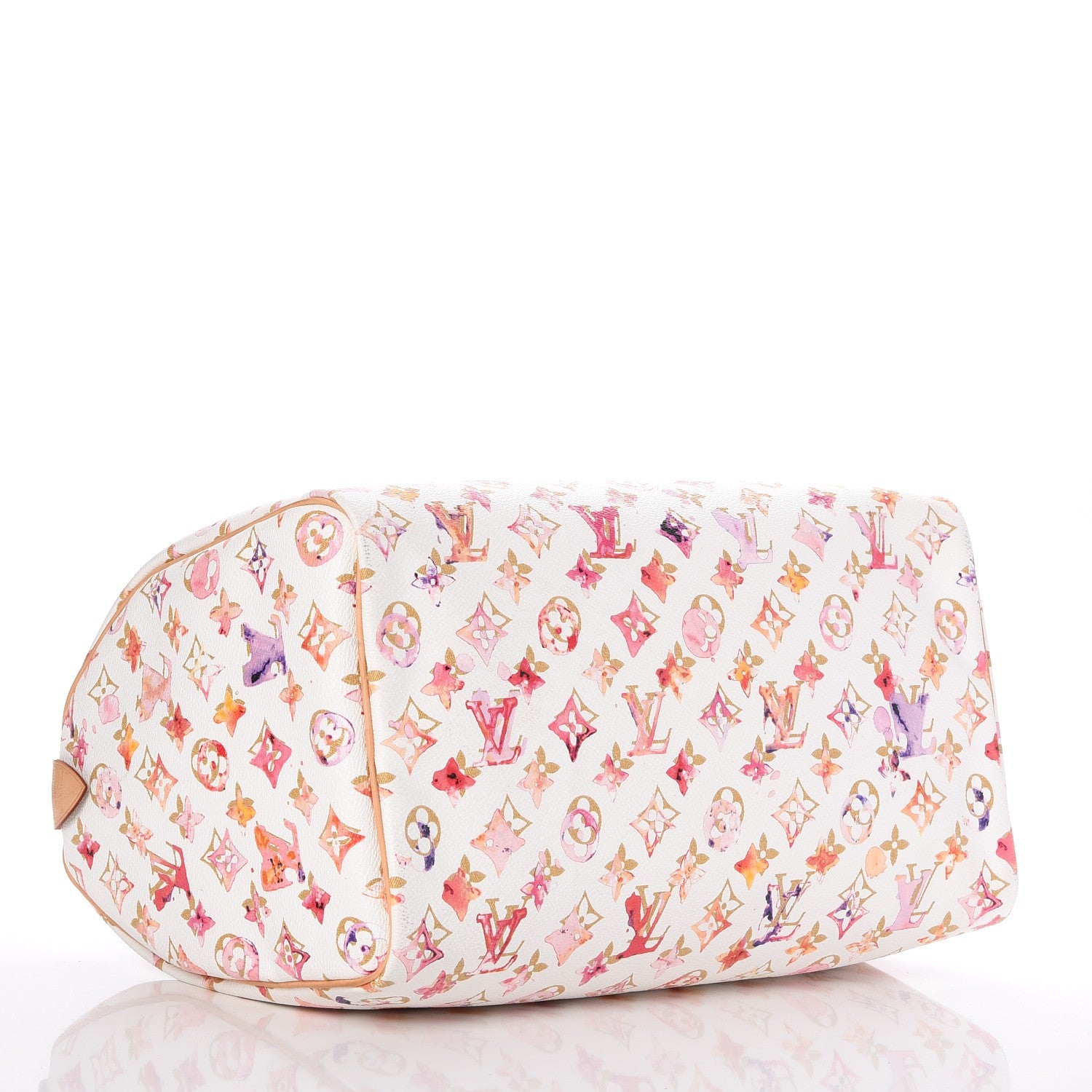 Louis Vuitton Watercolor Aquarelle Speedy 35 White 4 of 11