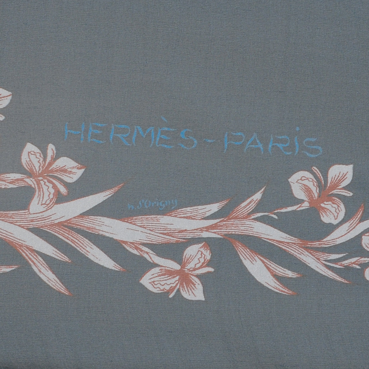 Hermes Silk Mousseline Cheval Fleuri Scarf 90 5 of 6