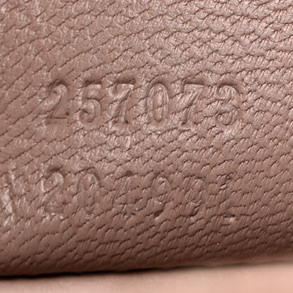Gucci Patent Microguccissima Small Broadway Clutch Dark Cipria 7 of 7