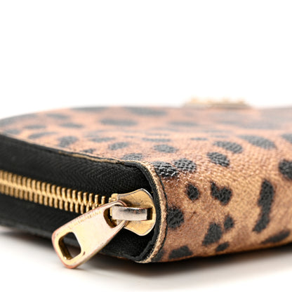 Dolce & Gabbana Dauphine Leopard Print Zip Around Wallet 6 of 9