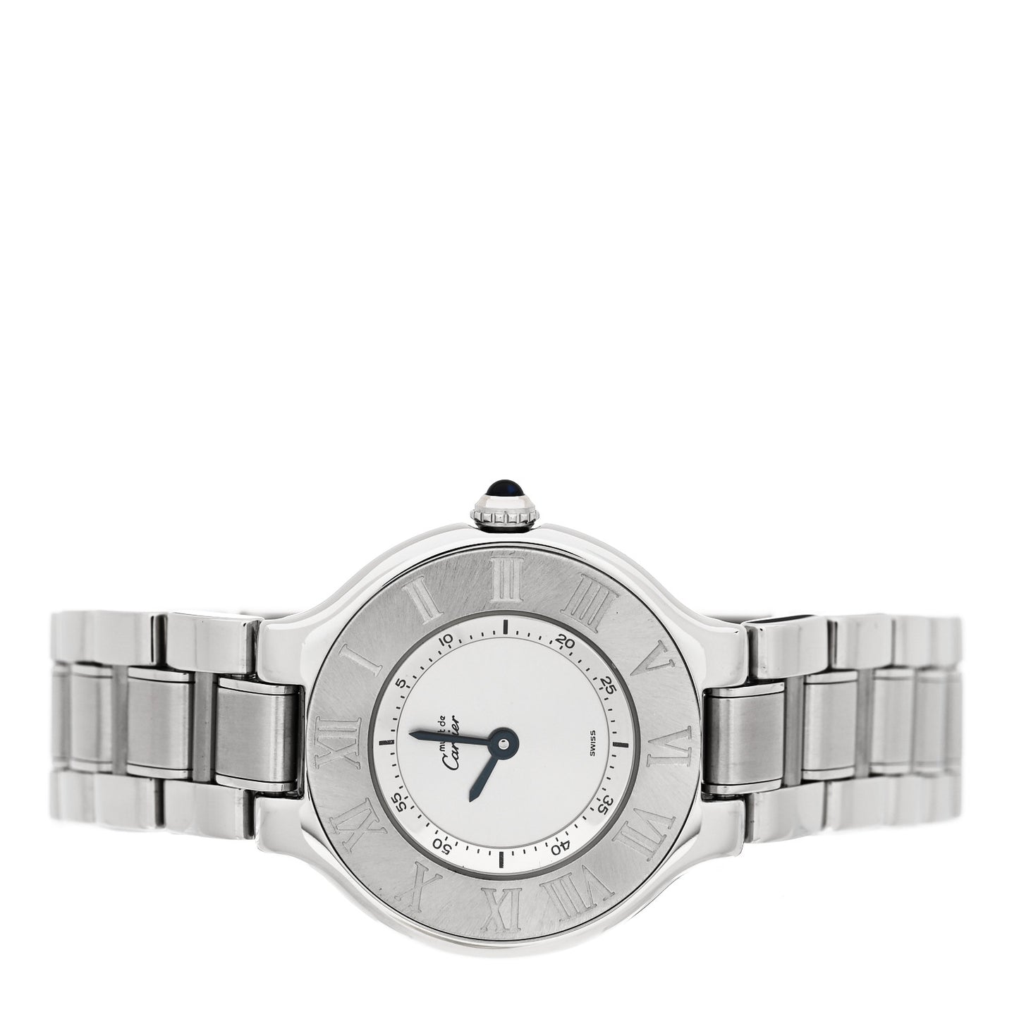 Stainless Steel 28mm Must De 21 Quartz Watch