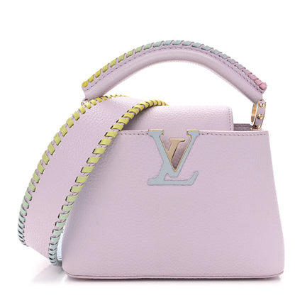 Louis Vuitton Taurillon Capucines Mini Rainbow Wisteria 1 of 9