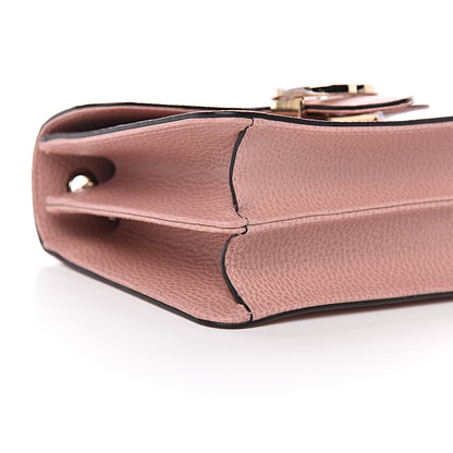 Gucci Dollar Calfskin Small Interlocking G Shoulder Bag Soft Pink 9 of 11