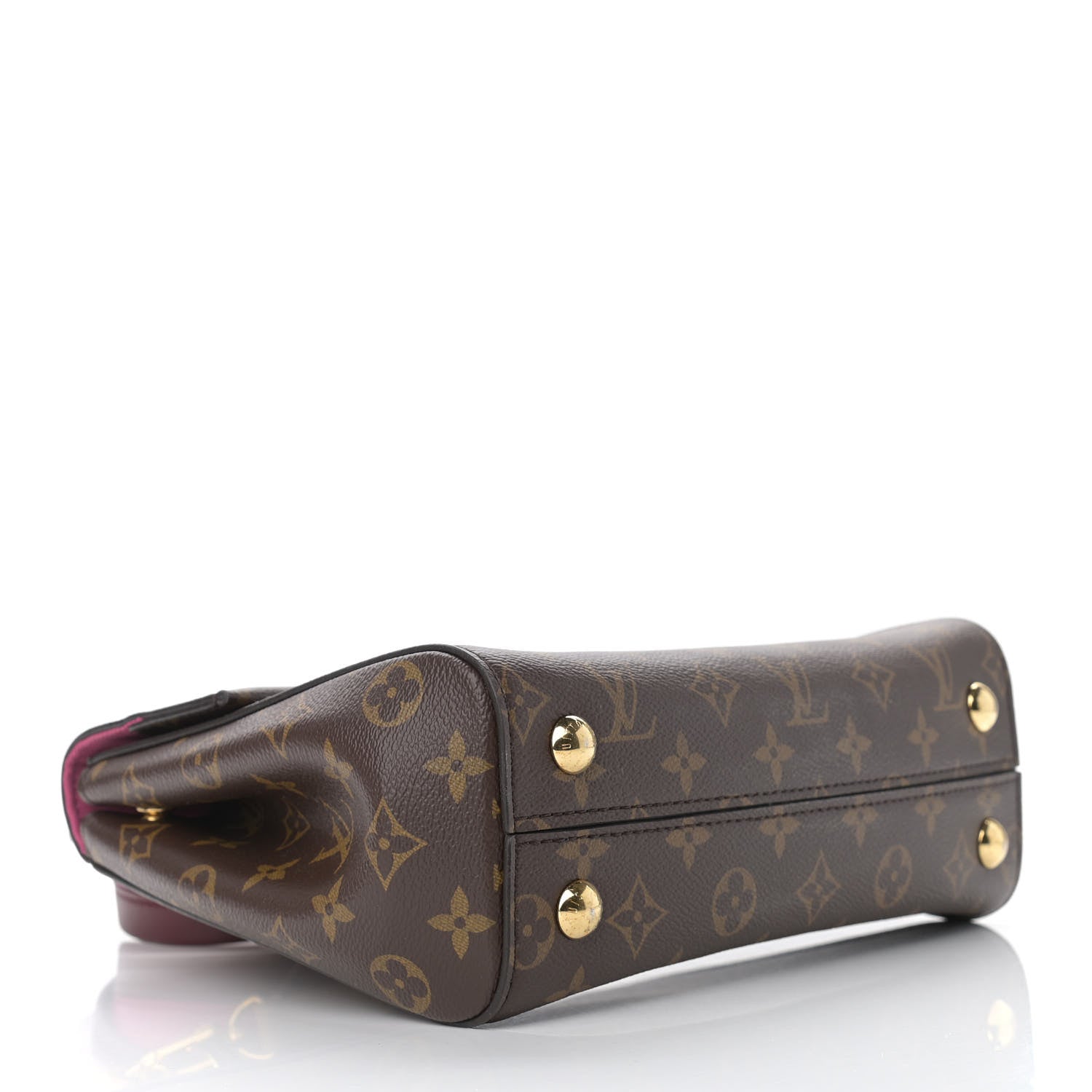 Louis Vuitton Monogram Cluny BB Bordeaux Fuchsia 4 of 13