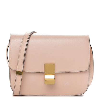 Celine Liege Calfskin Medium Classic Box Flap Bag Powder 1 of 11
