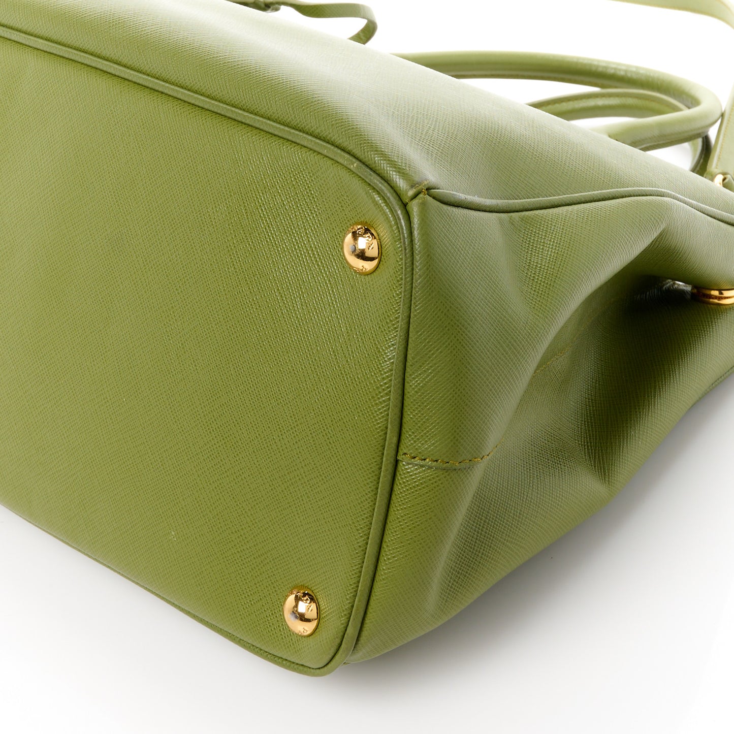 Saffiano Medium Galleria Double Zip Tote Edera